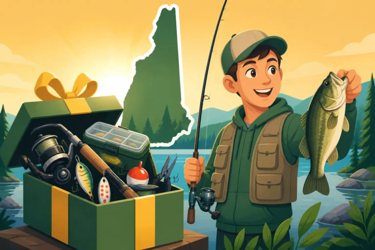Best gift for a beginner New Hampshire angler